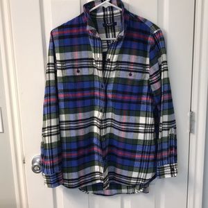 Madewell Flannel Ex-Boyfriend Button Down
